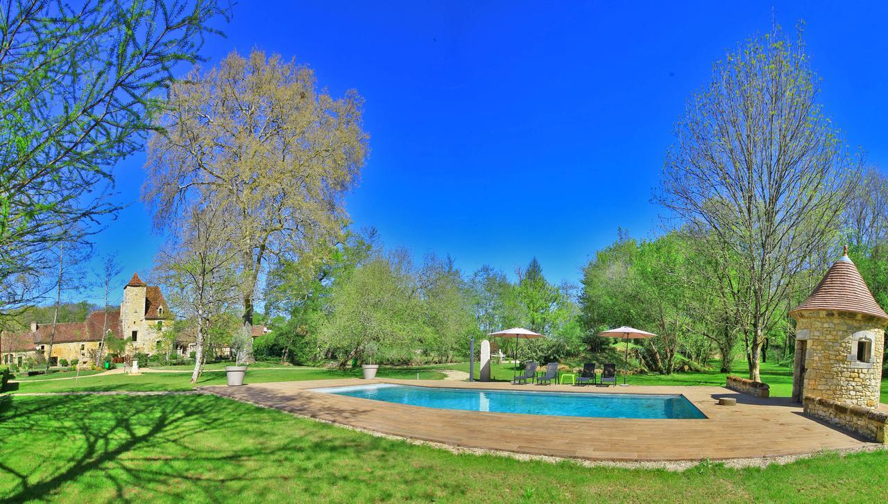 Les Jardins D'Ungaro / Manoir La Barriere Bed & Breakfast Le Vigan  Exterior photo